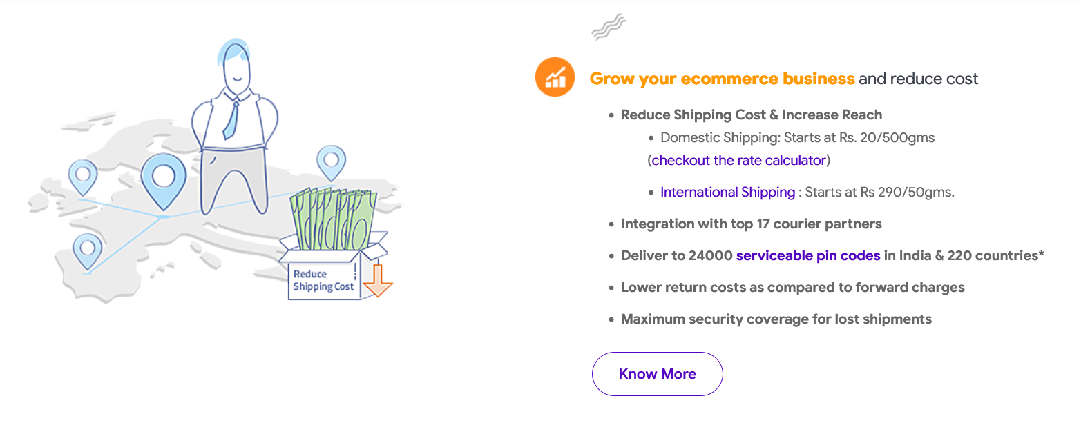 Shiprocket integration with iCommerce